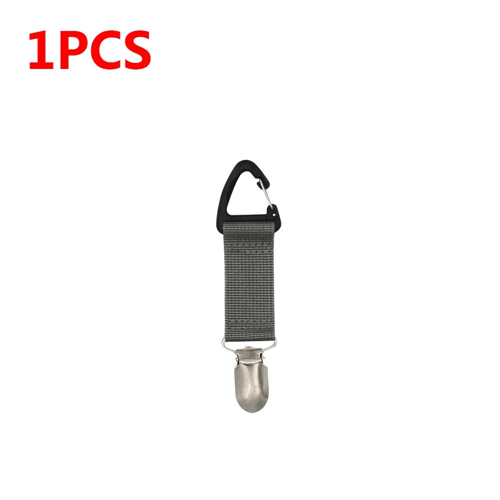 1/2Pcs Hat Clips for Traveling Hanging on Bag Handbag Backpack Luggage for Kids Adults Outdoor Camping Travel Beach Accessories