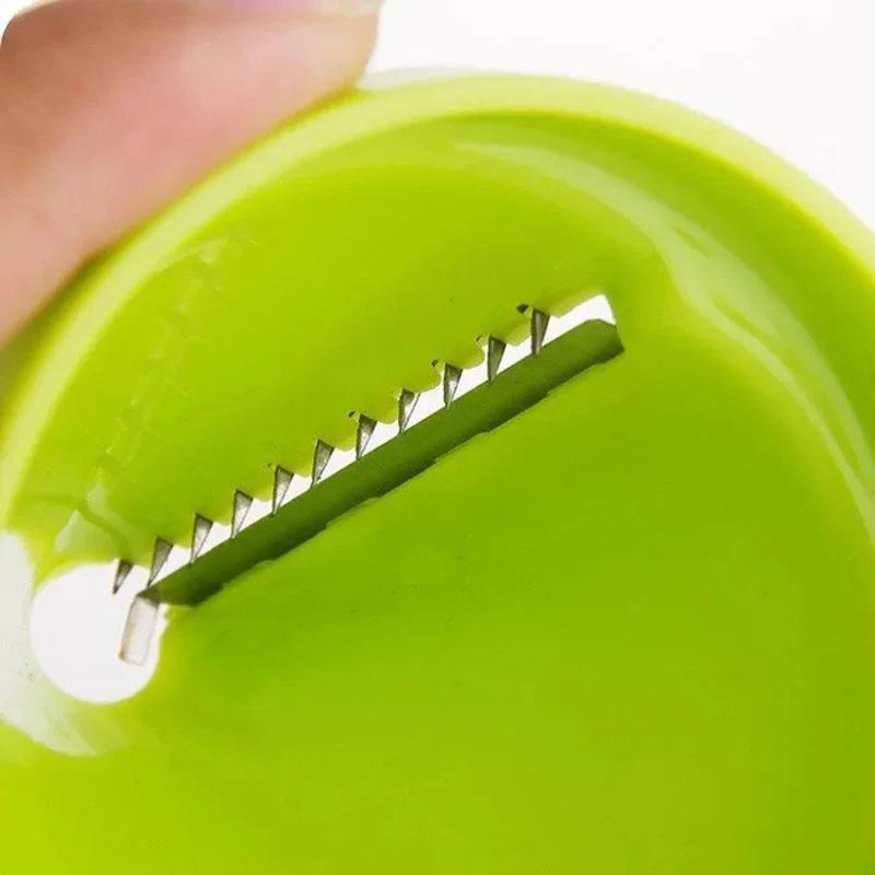 1 Kitchen Tool, Multifunctional Spiral Shredder for Vegetables and Fruits, Peeler, Manual Potato and Carrot Rotary Planer