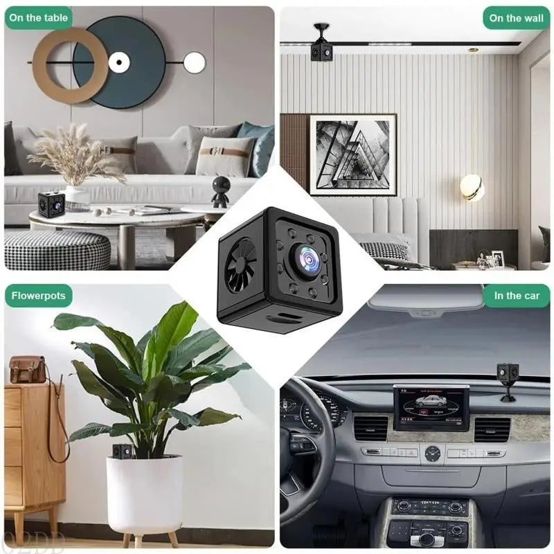 02DD Night for Vision Micro Camera Motion Detection Remote Viewing Camera Came