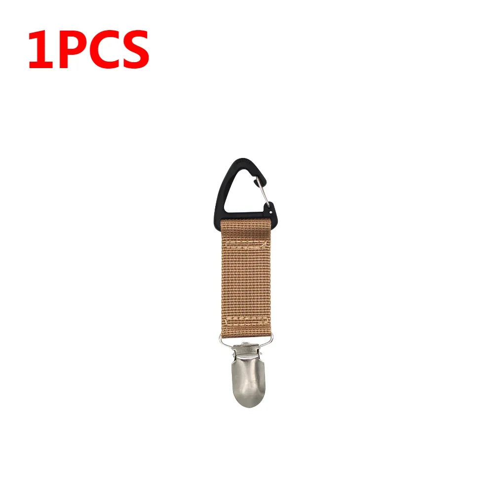 1/2Pcs Hat Clips for Traveling Hanging on Bag Handbag Backpack Luggage for Kids Adults Outdoor Camping Travel Beach Accessories
