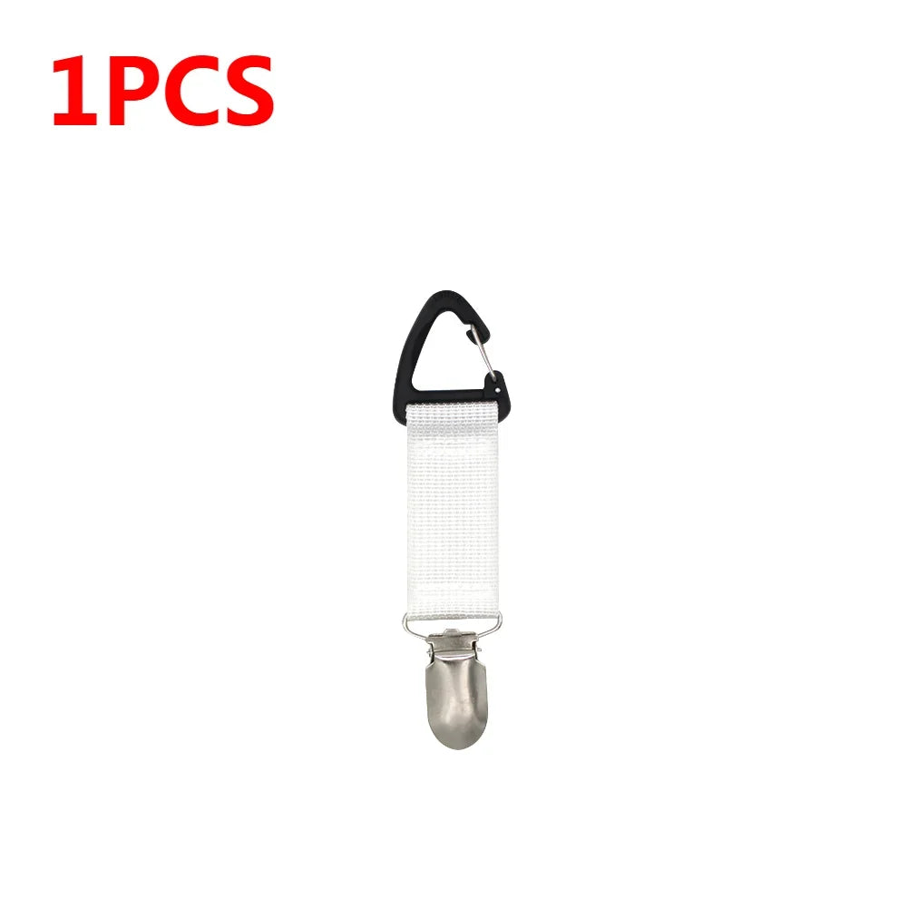 1/2Pcs Hat Clips for Traveling Hanging on Bag Handbag Backpack Luggage for Kids Adults Outdoor Camping Travel Beach Accessories