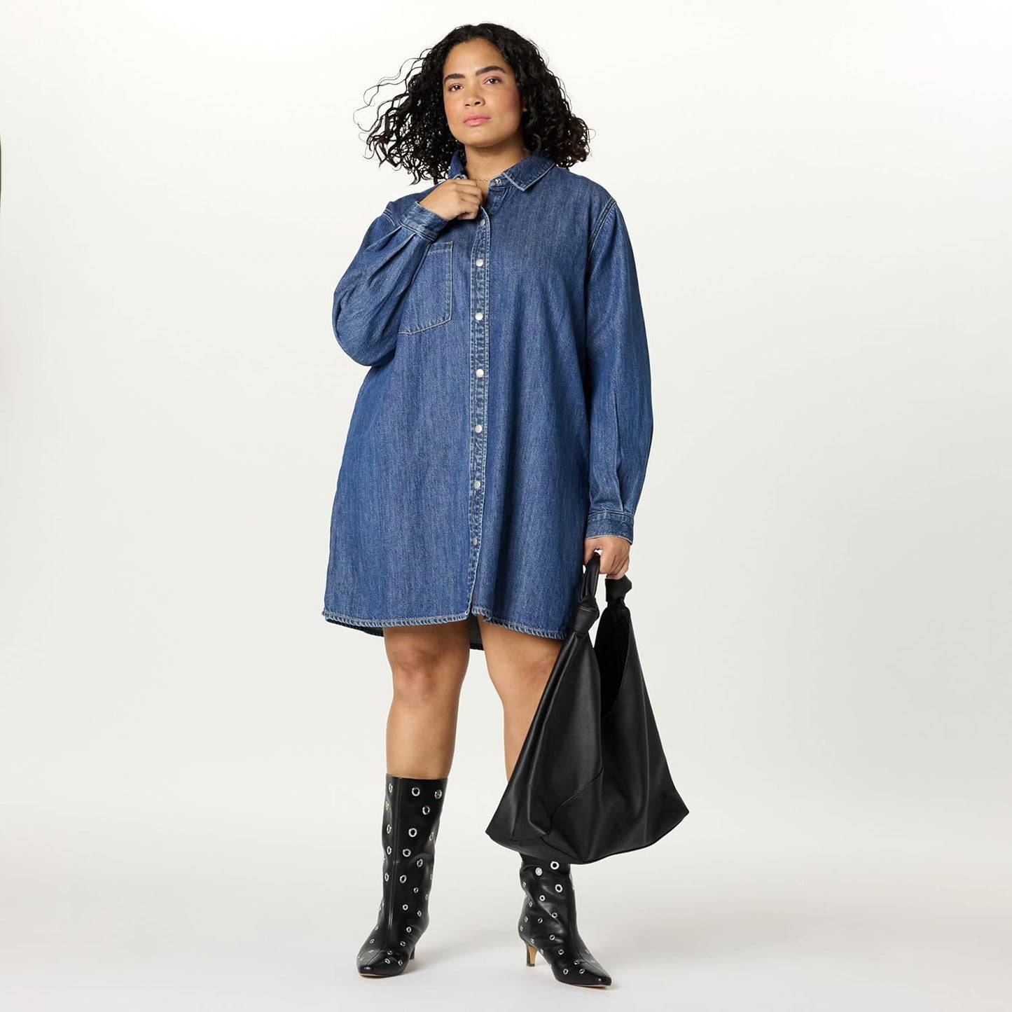 Womens Katerina Denim Shirtdressdress Shirt