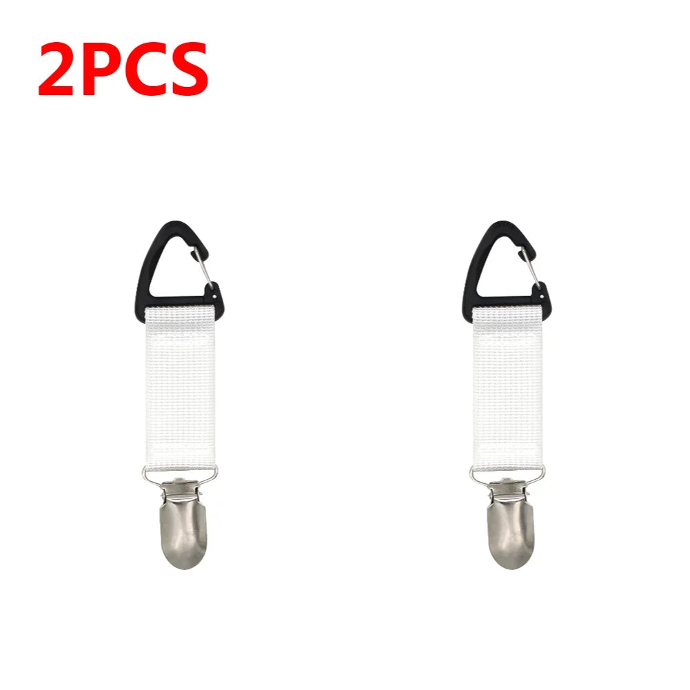 1/2Pcs Hat Clips for Traveling Hanging on Bag Handbag Backpack Luggage for Kids Adults Outdoor Camping Travel Beach Accessories