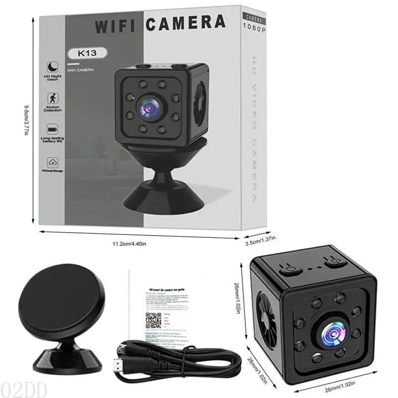 02DD Night for Vision Micro Camera Motion Detection Remote Viewing Camera Came