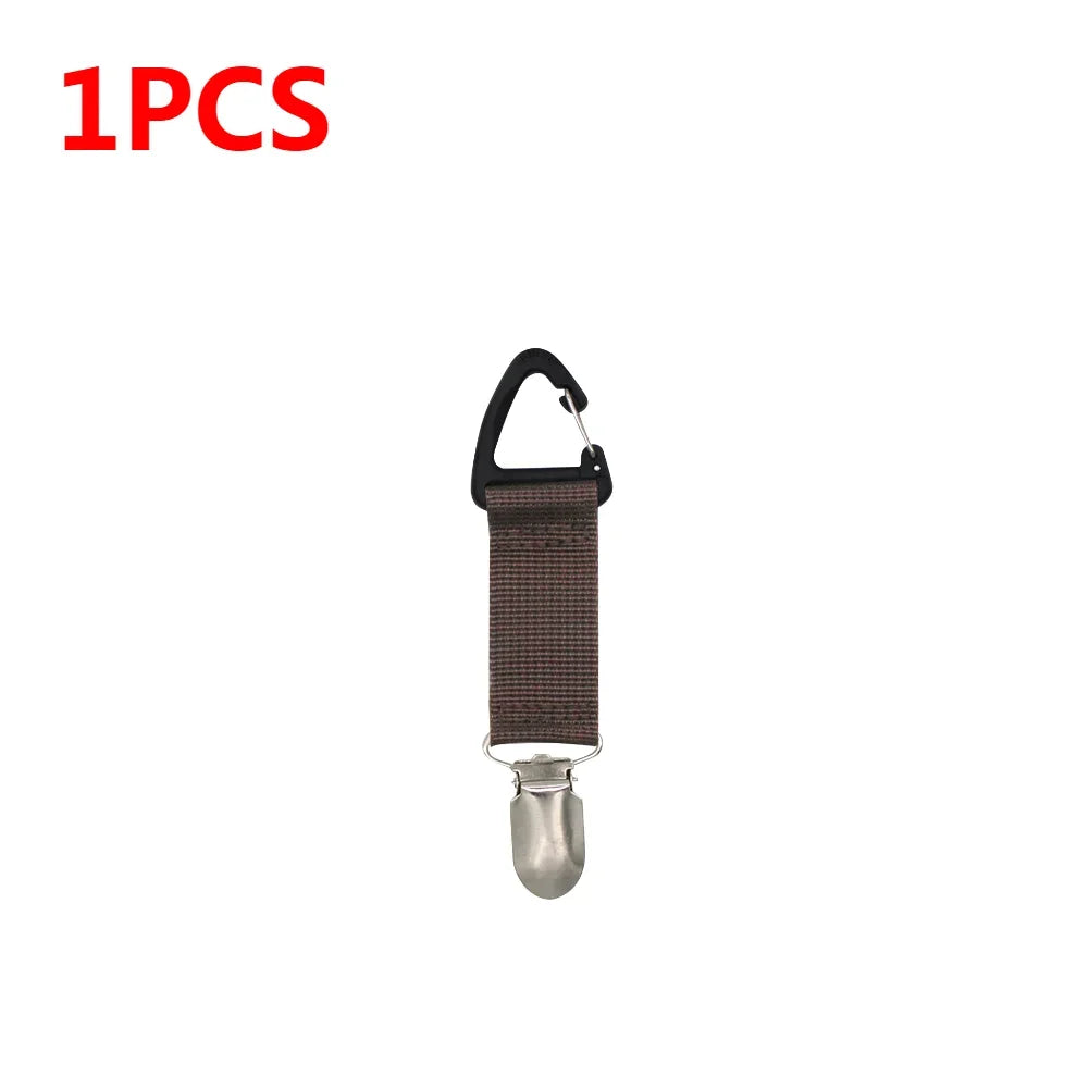 1/2Pcs Hat Clips for Traveling Hanging on Bag Handbag Backpack Luggage for Kids Adults Outdoor Camping Travel Beach Accessories