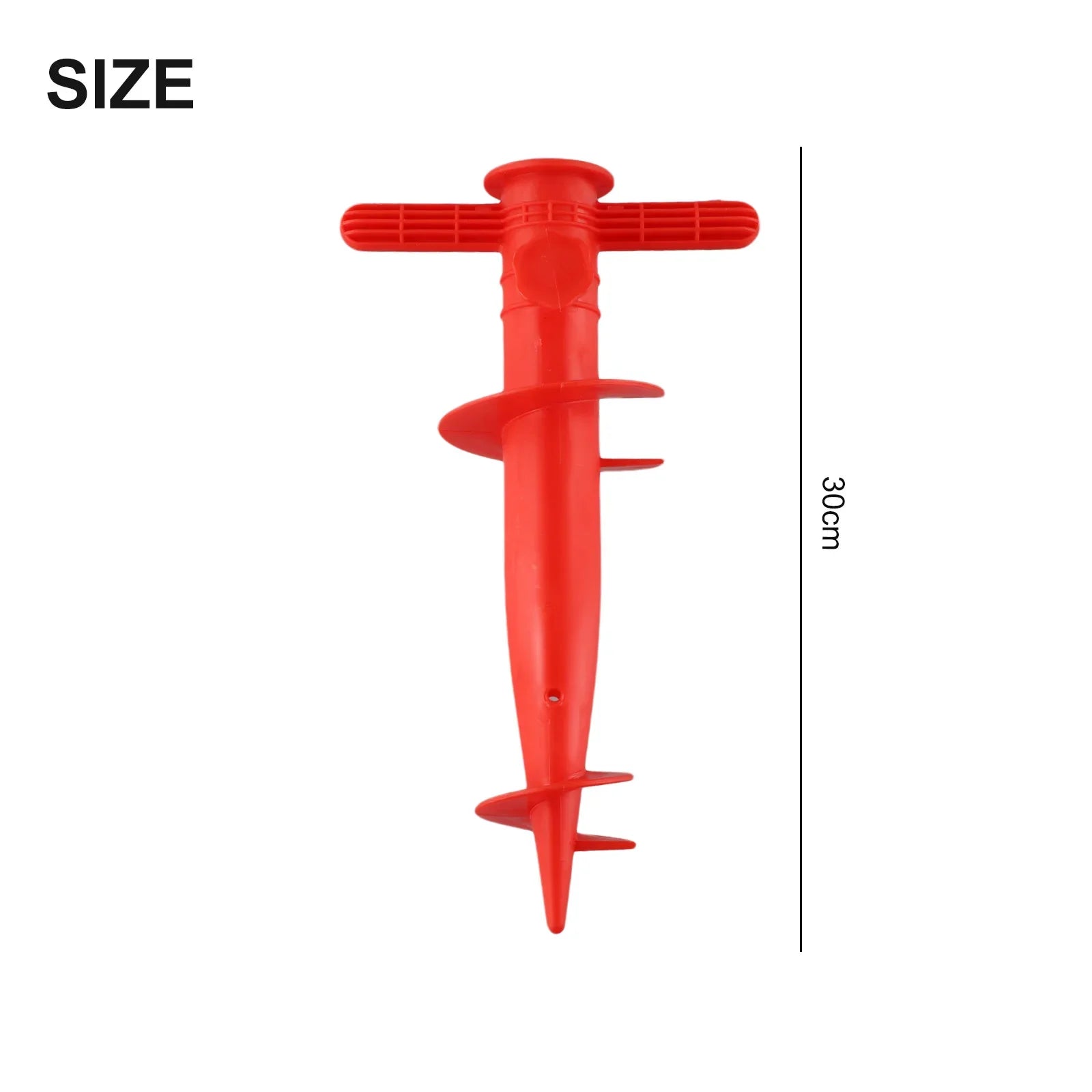 1 Piece of Plastic Umbrella Plug Bases Beach Umbrella Base Floor Fork Accessory 31X17Cm Sand Ground Fixation Tools Spikes