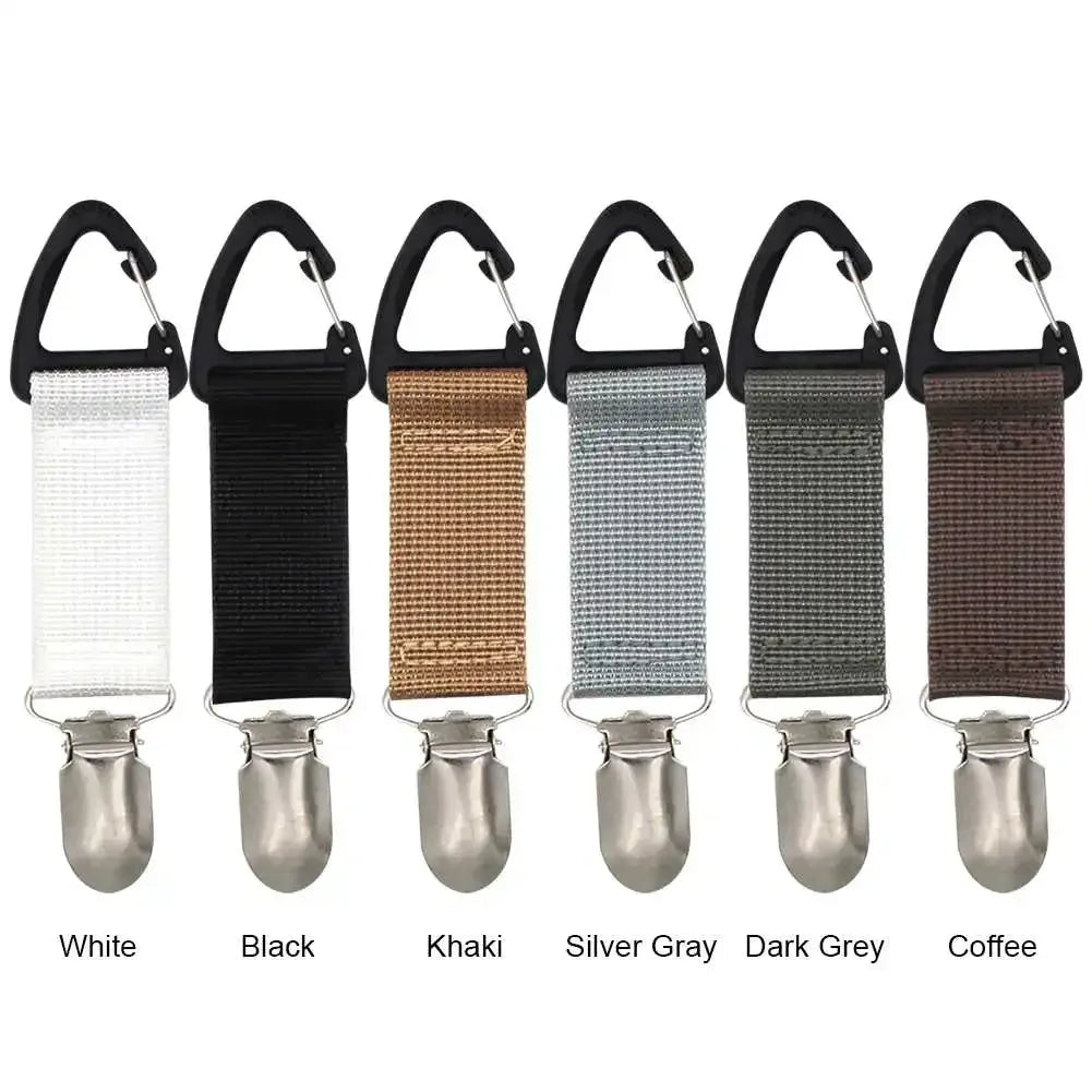 1/2Pcs Hat Clips for Traveling Hanging on Bag Handbag Backpack Luggage for Kids Adults Outdoor Camping Travel Beach Accessories