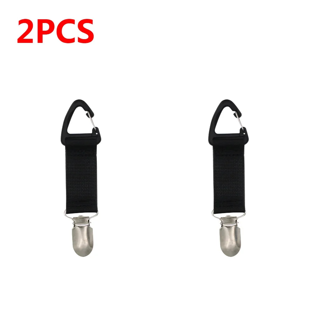 1/2Pcs Hat Clips for Traveling Hanging on Bag Handbag Backpack Luggage for Kids Adults Outdoor Camping Travel Beach Accessories