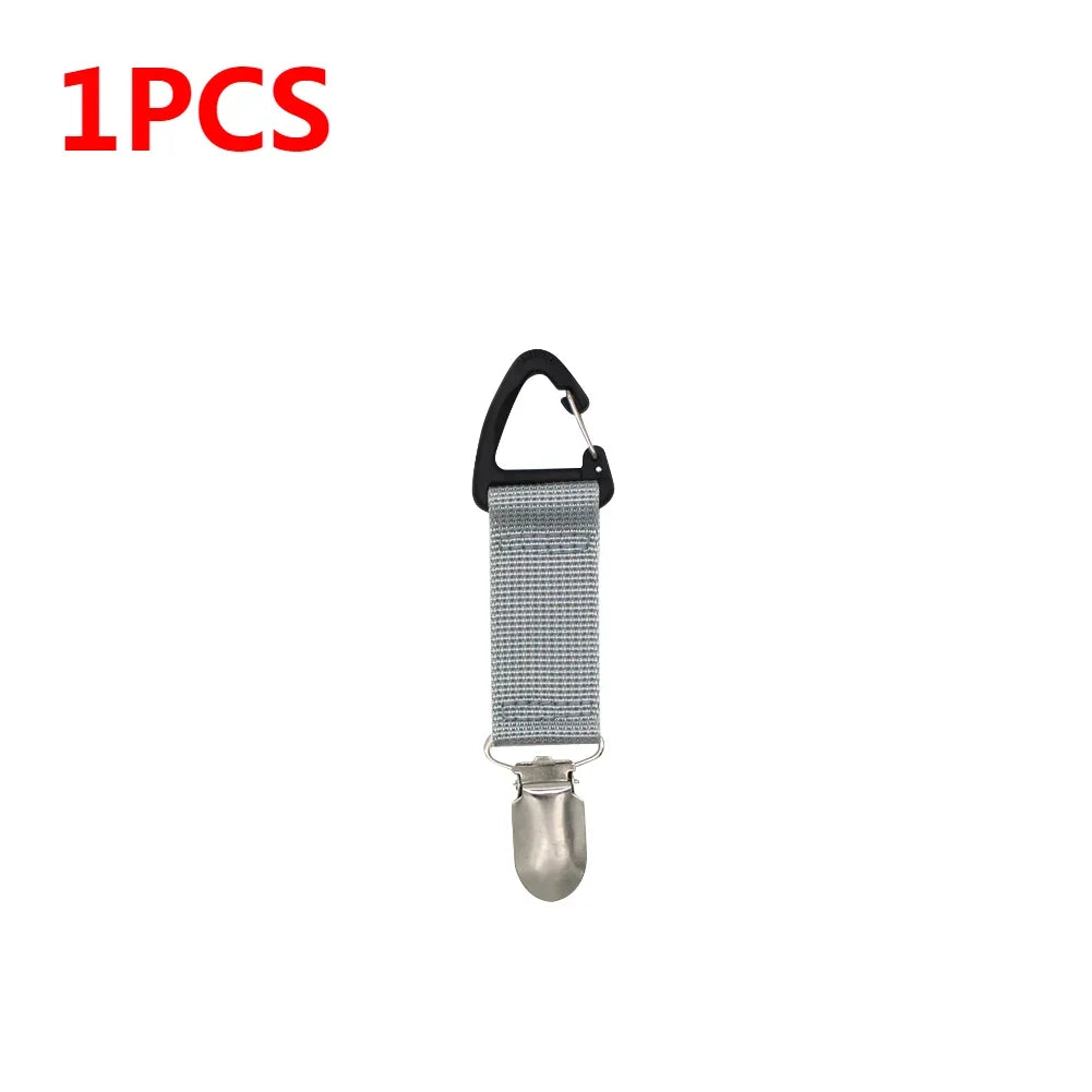 1/2Pcs Hat Clips for Traveling Hanging on Bag Handbag Backpack Luggage for Kids Adults Outdoor Camping Travel Beach Accessories